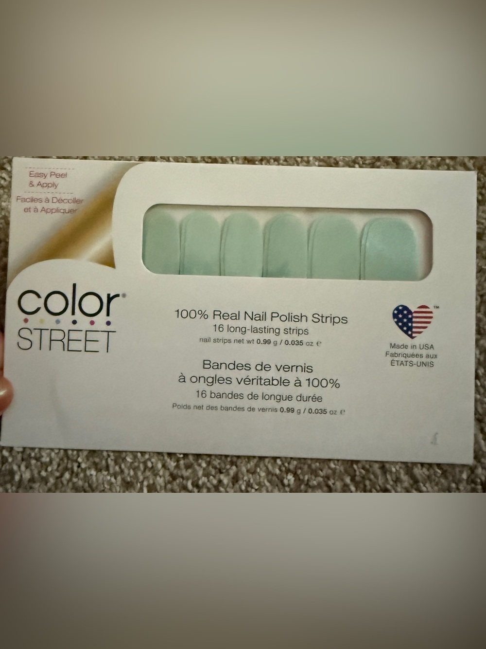 Color Street Makeup | Color Street Let’s Meet In Crete Nail Strips